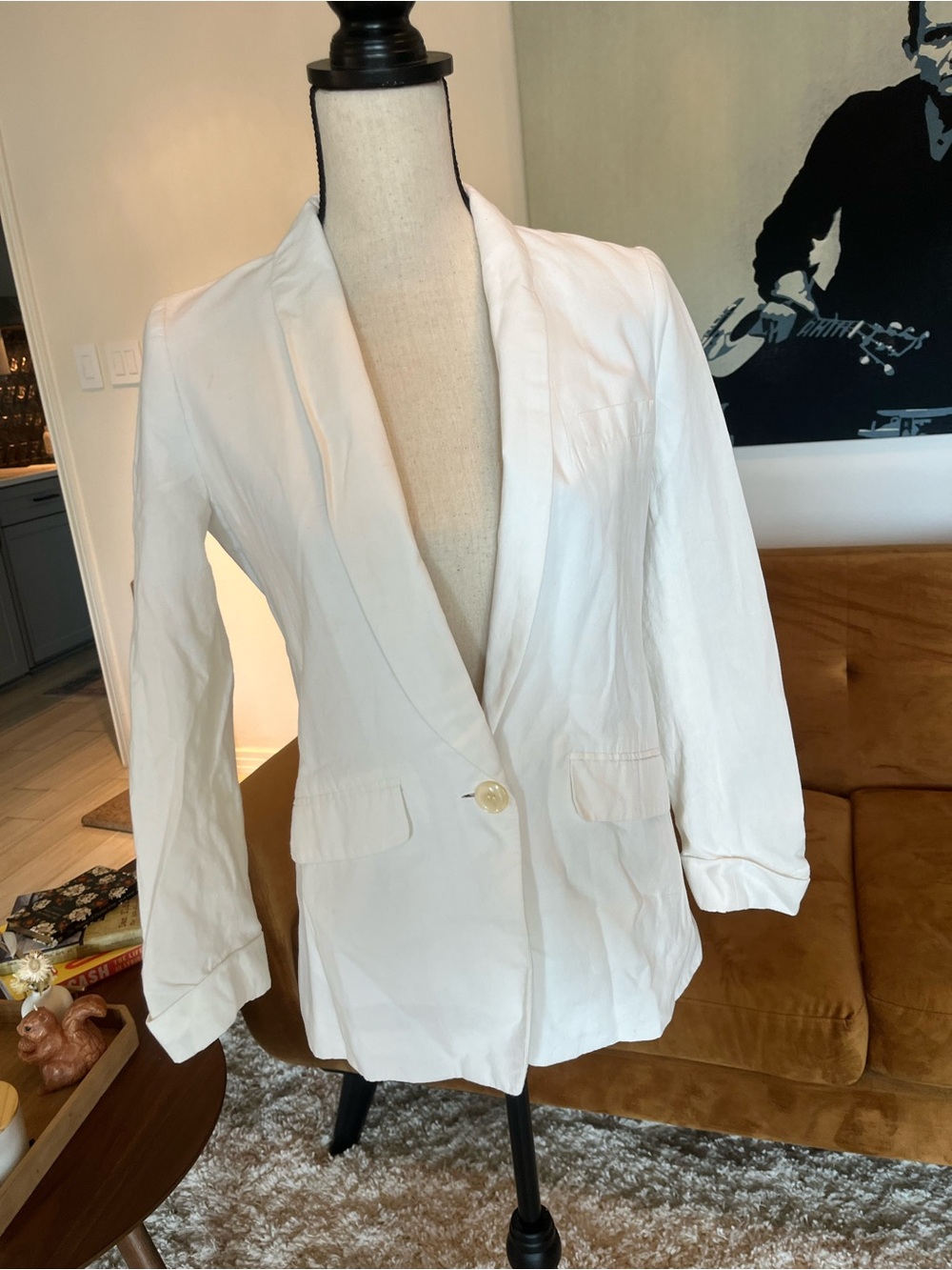 J. Crew linen blazer